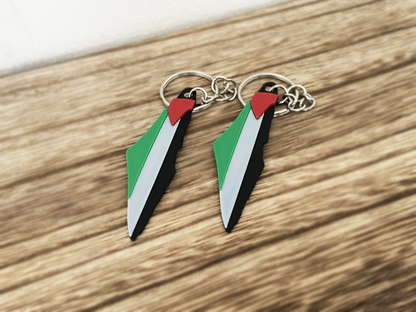 2er Set Palästina Schlüsselanhänger | Palestine Keychain | Gaza | Anhänger | Schlüsselbund | Islamisches Geschenk | Zubehör