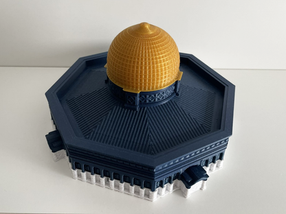 Al-Aqsa Moschee Felsendom Wohndeko | Dome of the Rock Modell | Jerusalem | Palästina | Islamische Architektur | Islamische Geschenke