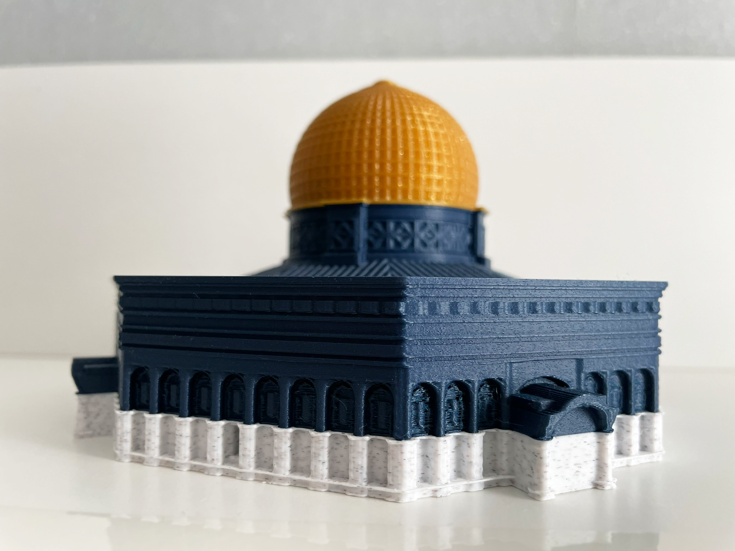 Al-Aqsa Moschee Felsendom Wohndeko | Dome of the Rock Modell | Jerusalem | Palästina | Islamische Architektur | Islamische Geschenke