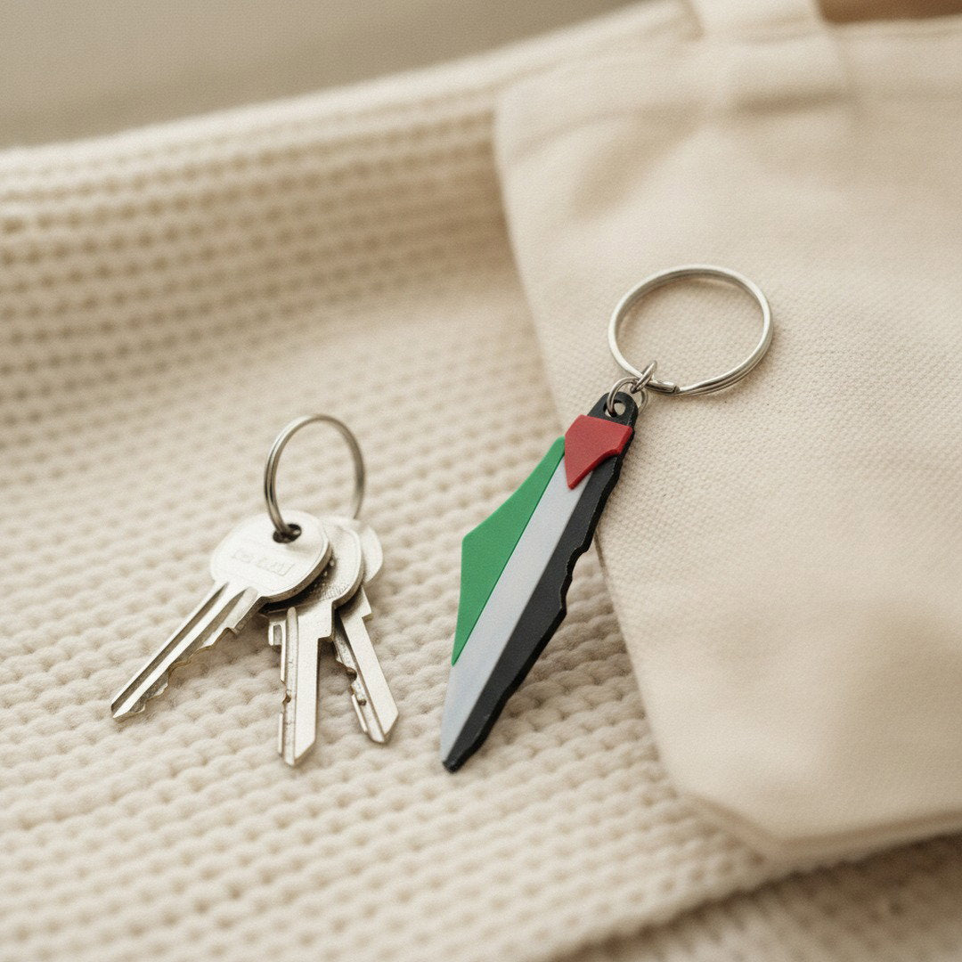 Palästina Schlüsselanhänger 2er Set | Islamisches Geschenk