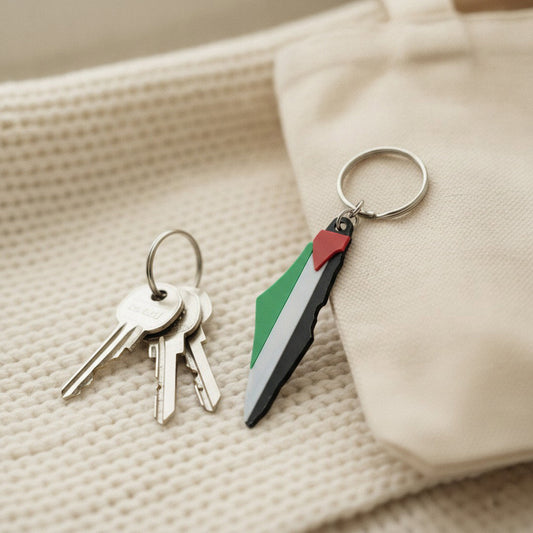 Palästina Schlüsselanhänger 2er Set | Islamisches Geschenk